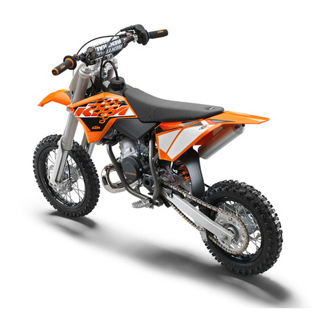 KTM 65 SX 1999 User manual
