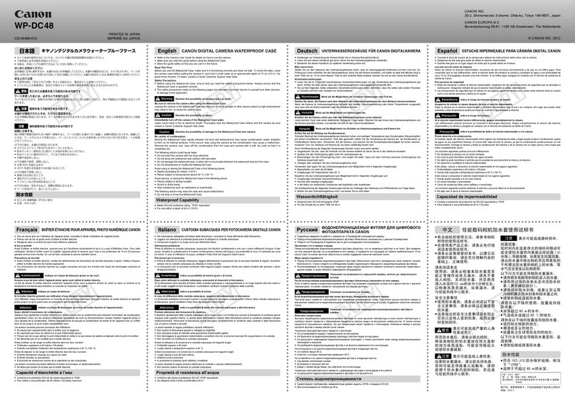 Canon WP-DC48 User manual
