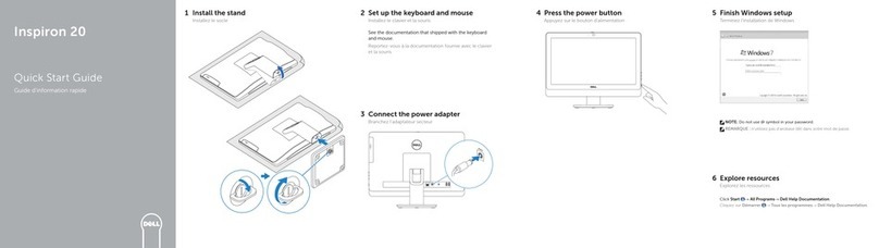 Dell Inspiron 20 User manual Dell Inspiron 20 User manual