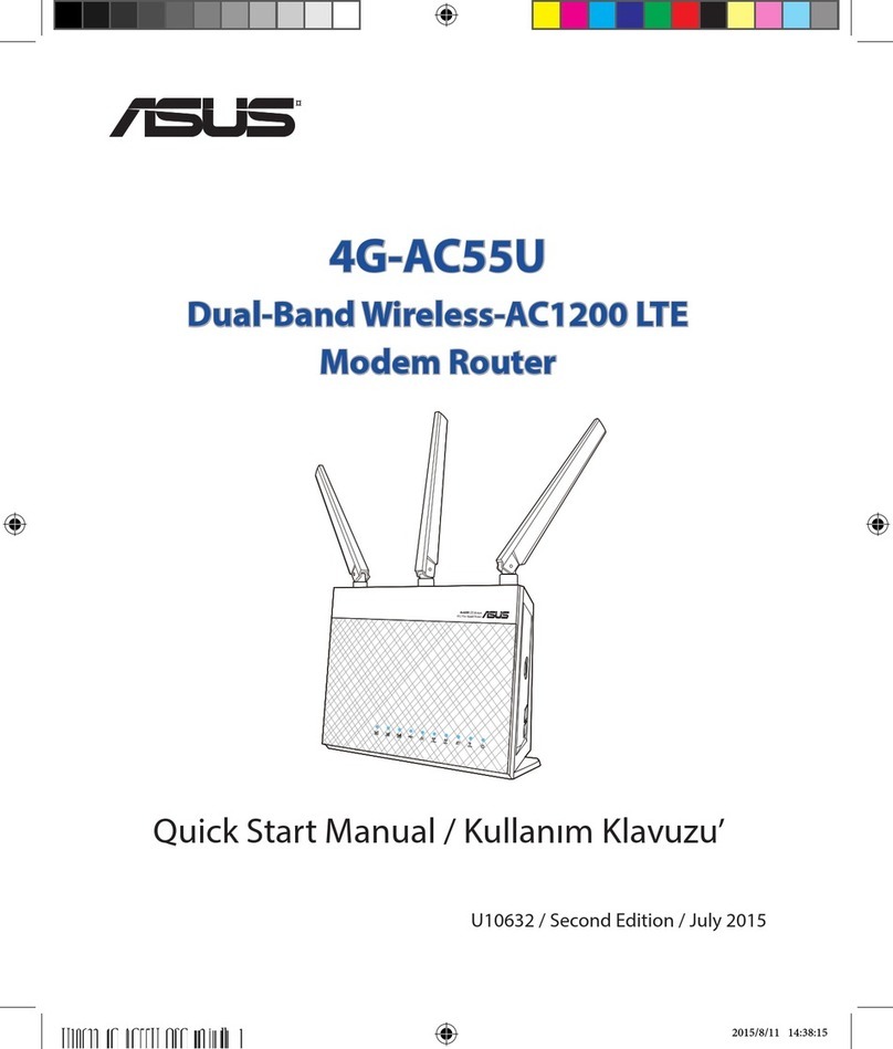 Asus 4G-AC55U Instruction manual Asus 4G-AC55U Instruction manual