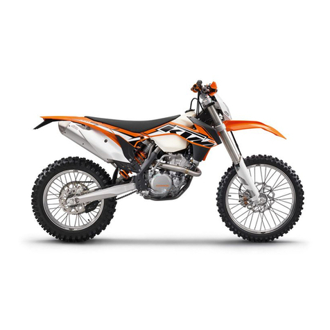 KTM 350 EXC-F SIX DAYS EU User manual