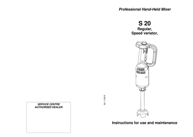 Sirman S 20 Instructions for use and maintenance