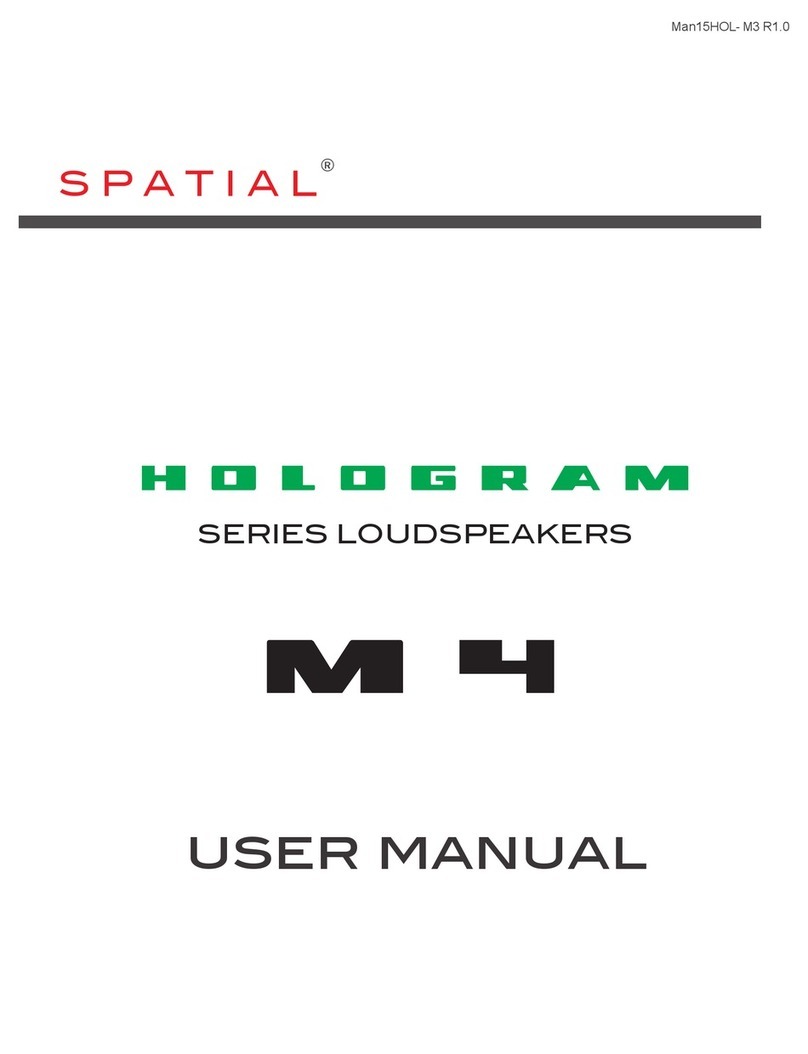 SPATIAL HOLOGRAM SERIES M4 user manual