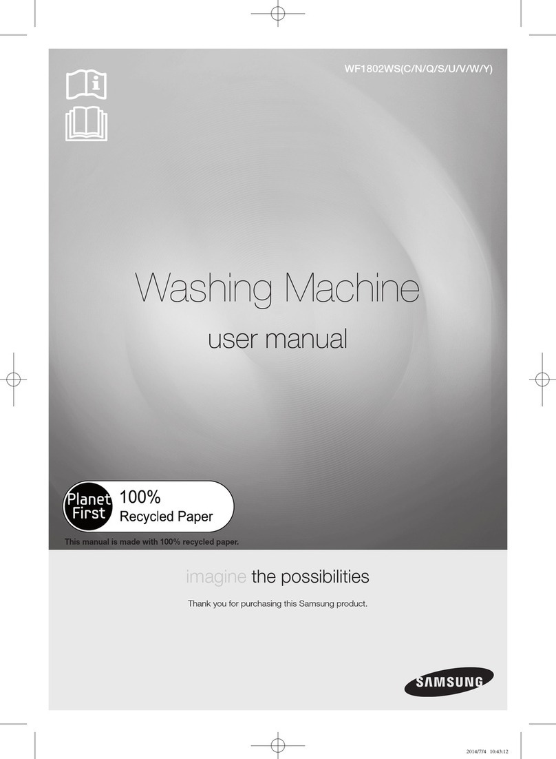 Samsung WF1802WSC User manual