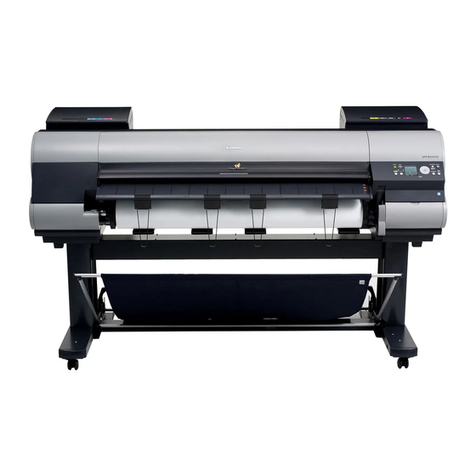 Canon iPF8000S - imagePROGRAF Color Inkjet Printer User manual