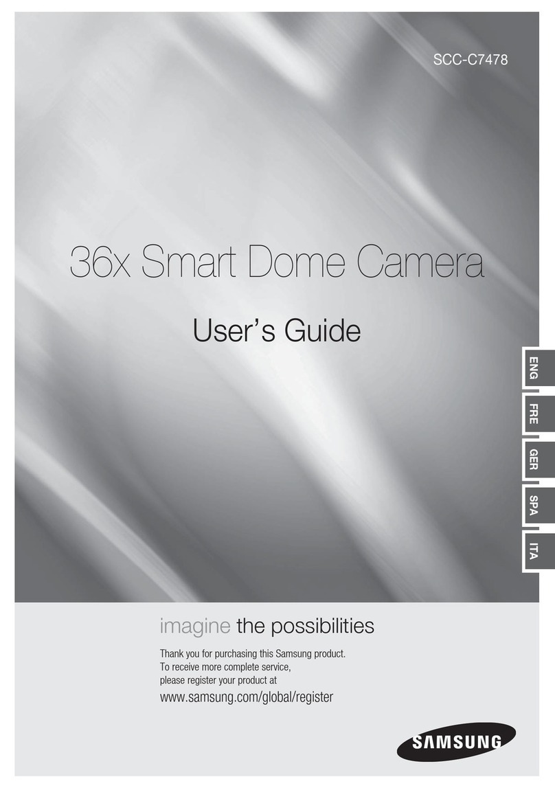 Samsung SCC-C7478 User manual