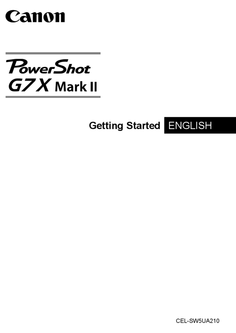 Canon PowerShot G7 X Mark II User manual