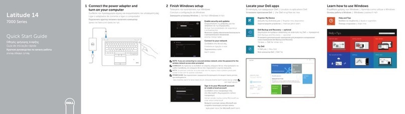Dell Inspiron 14 7000 Series quick start guide