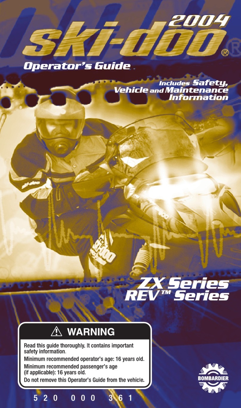 Ski-Doo ZX series Manual