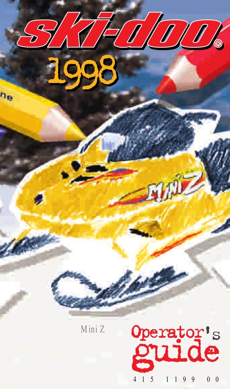 Ski-Doo Mini Z Operator's guide