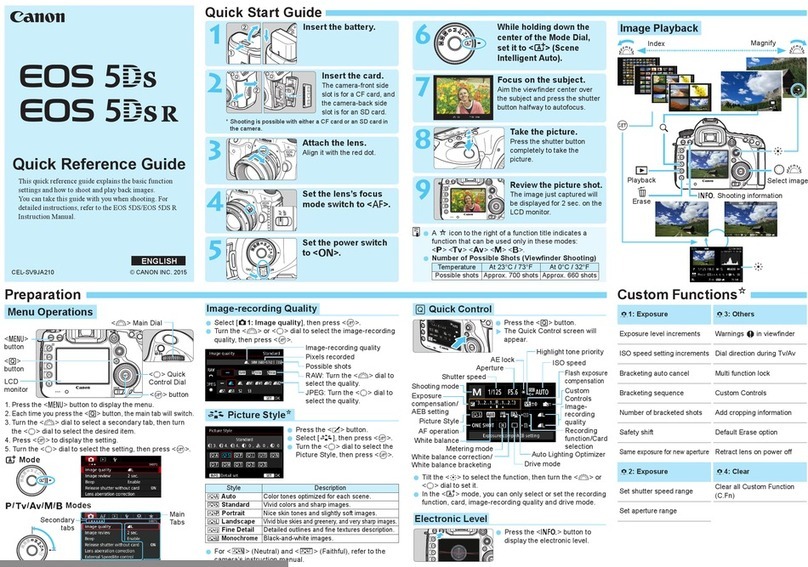 Canon EOS 5DS User manual