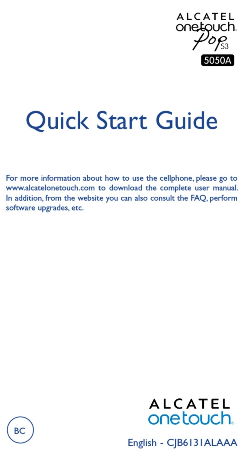 Alcatel POP S3 5050A User manual