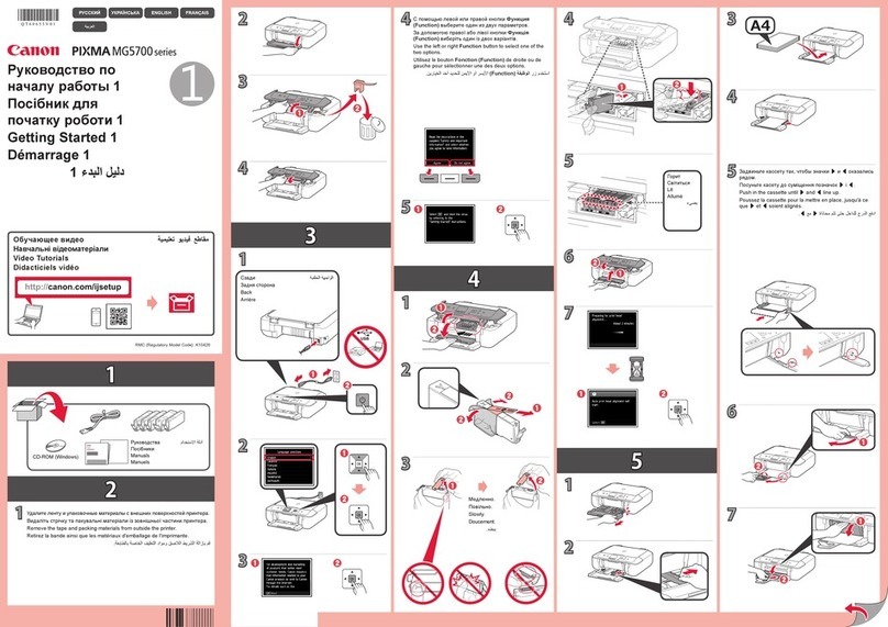 Canon MG5700 Series User manual