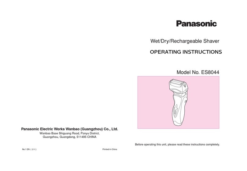 Panasonic ES-8044 User manual