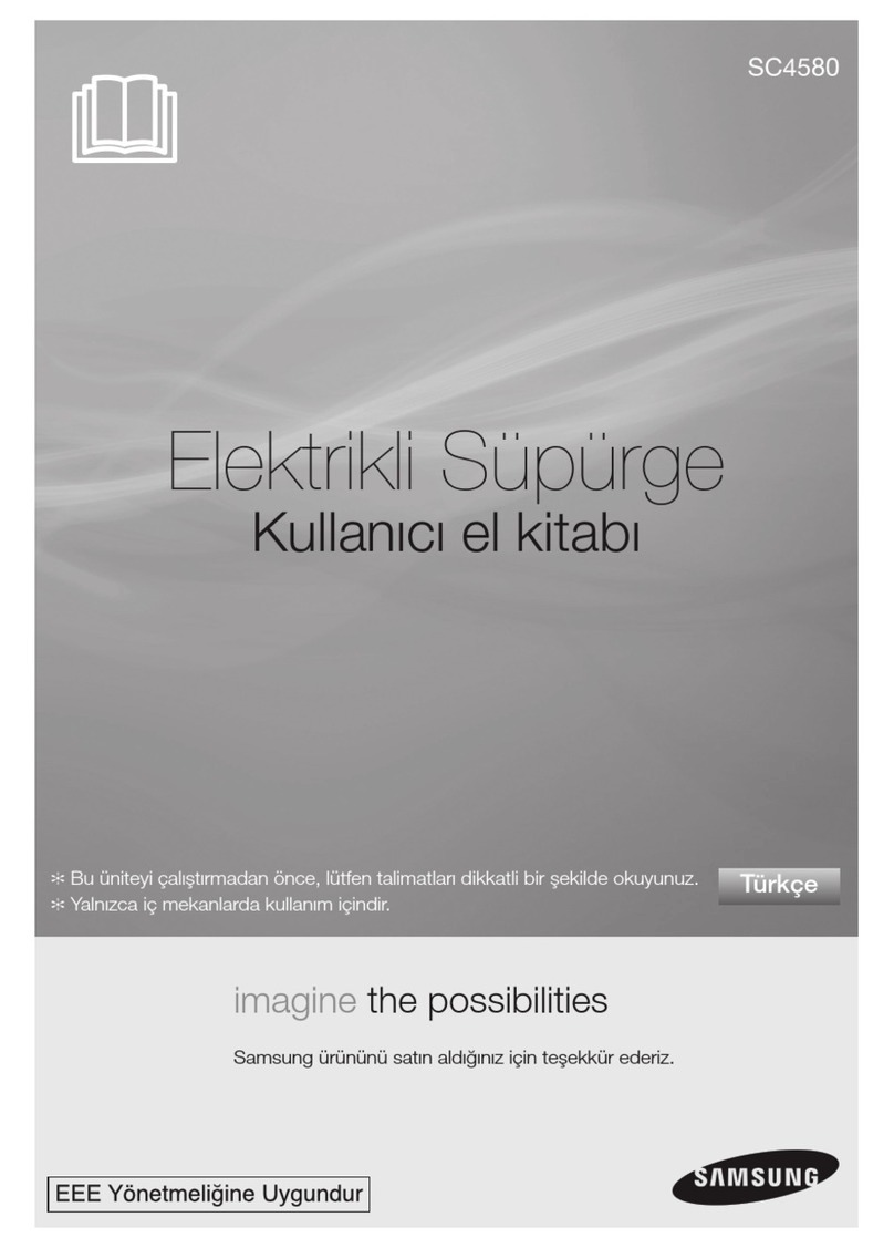 Samsung SC4580 User manual Samsung SC4580 User manual