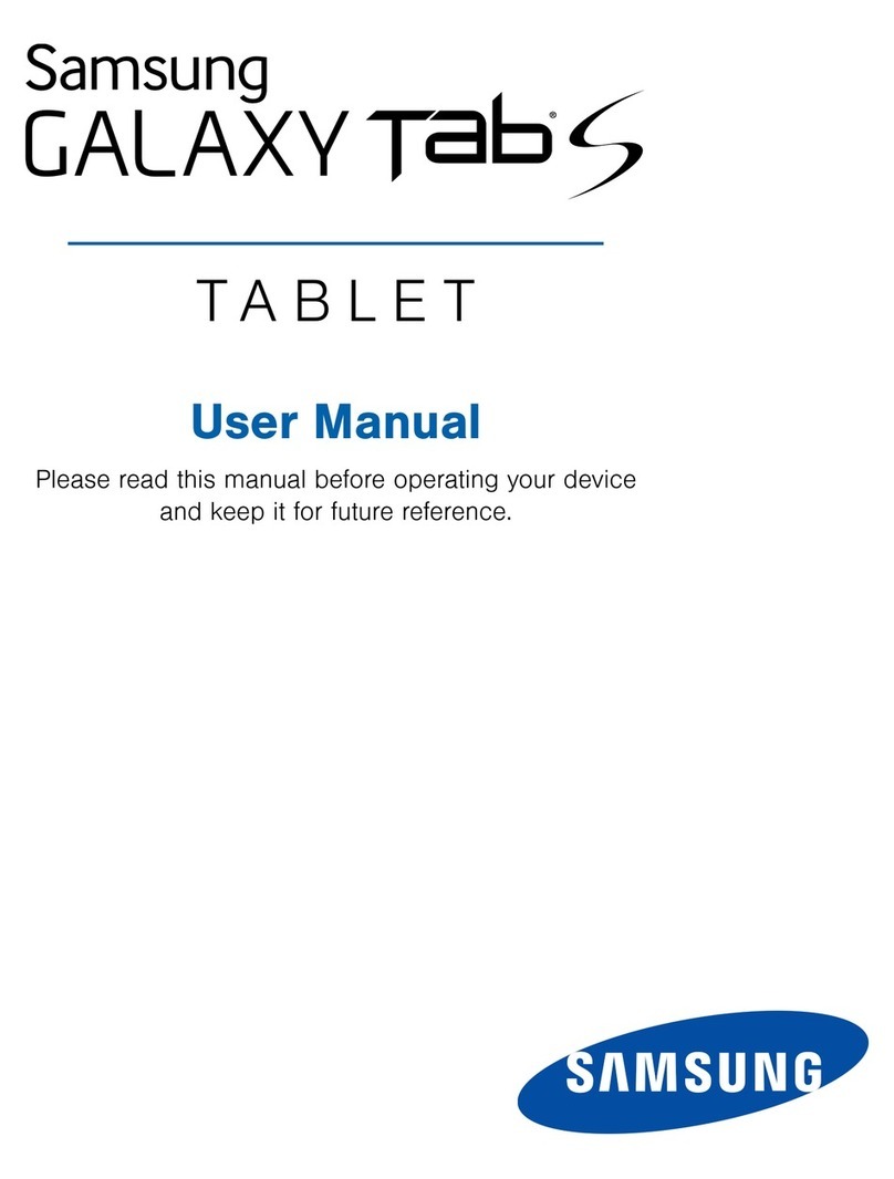 Samsung Galaxy Tab S User manual