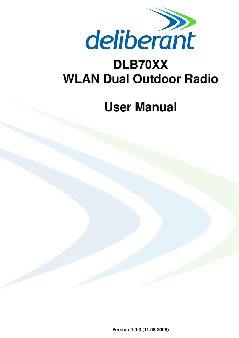 Deliberant DLB70XX user manual