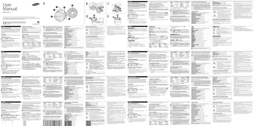 Samsung 45mm F1.8 User manual