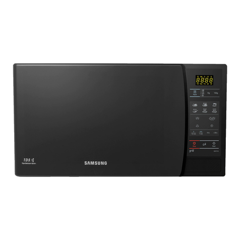Samsung GW731K Owner's instructions & cooking guide