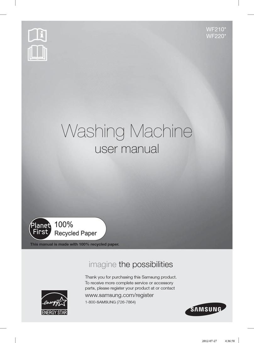 Samsung WF210 series User manual