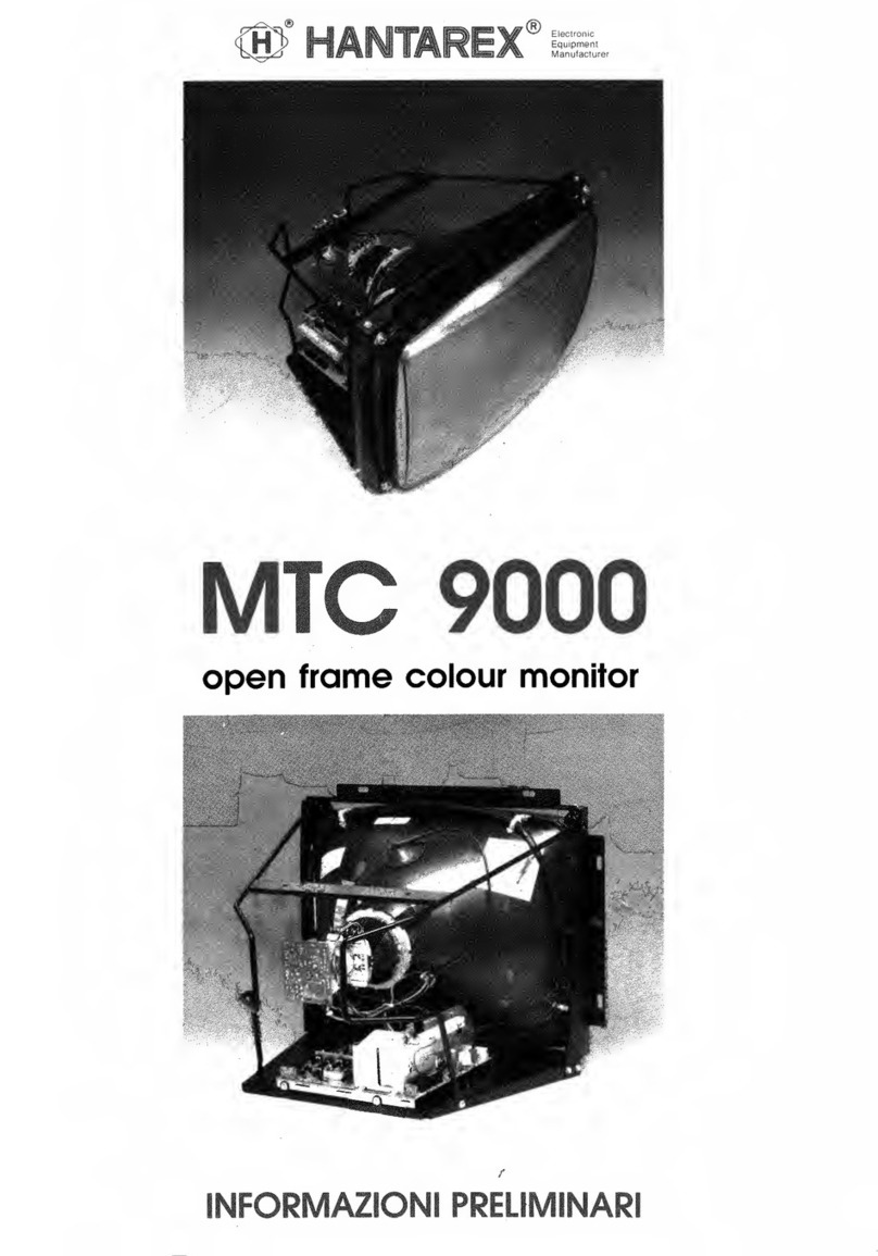 Hantarex MTC 9000 User manual Hantarex MTC 9000 User manual