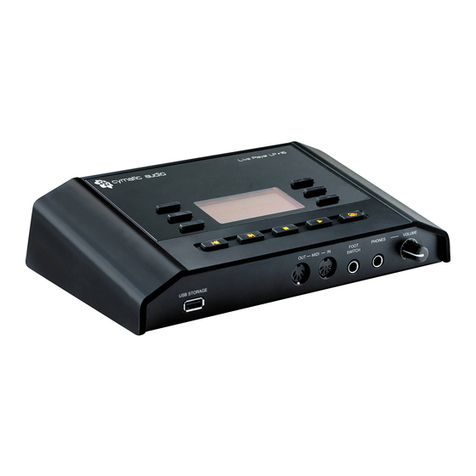 cymatic audio Live Player LP-16 User manual