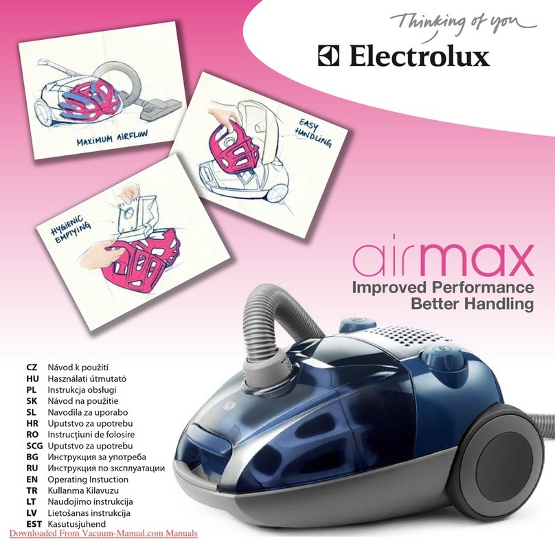 Electrolux airmax ZAM 6210 operating instructions