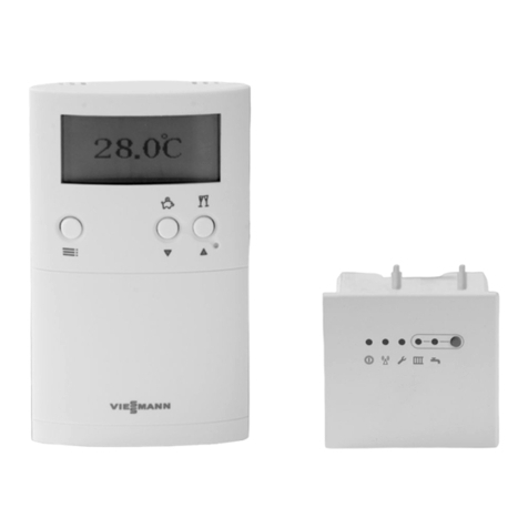 Viessmann Vitotrol 100 UTDB-RF2 Installation and service instructions