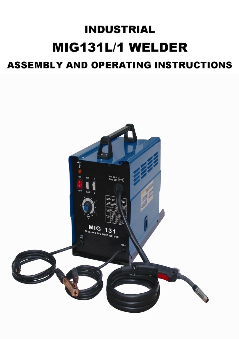 ATE MIG131L/1 Assembly and operating instructions
