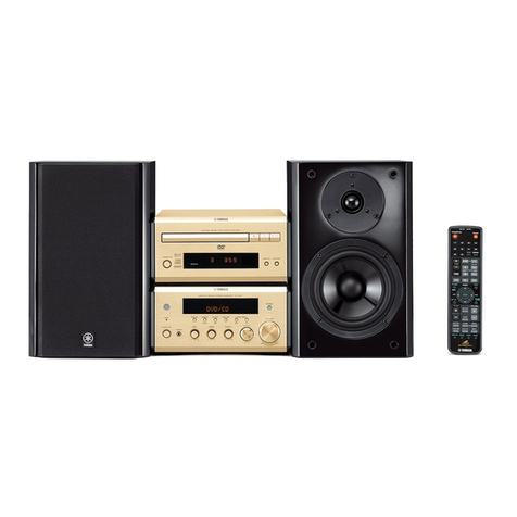 Yamaha PianoCraft MCR-E810 User manual