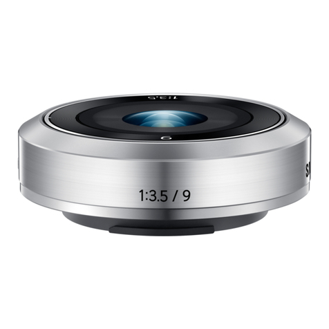 Samsung NX-M 9mm F3.5 ED User manual