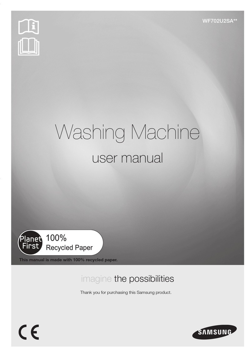 Samsung WF702U2SA series User manual