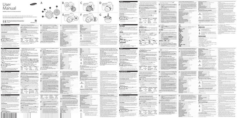 Samsung 16-50mm F3.5-5.6 Power Zoom ED OIS User manual
