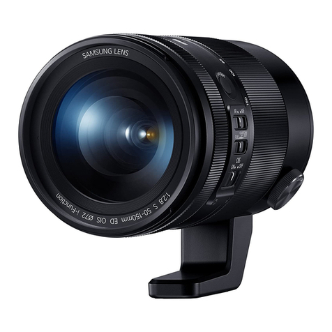 Samsung NX 50-150mm F2.8 S ED OIS User manual