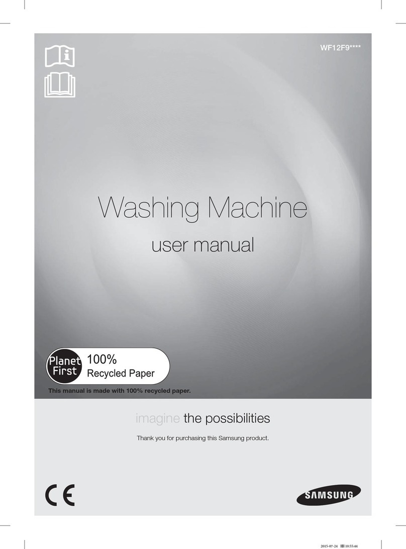 Samsung WF12F9 series user manual