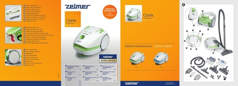 Zelmer Clarris User manual