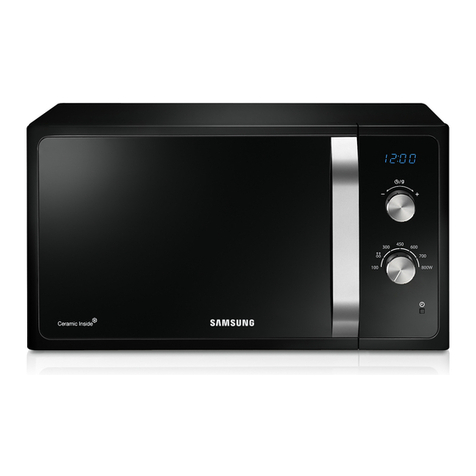 Samsung MG23F3C1E series Owner's instructions & cooking guide