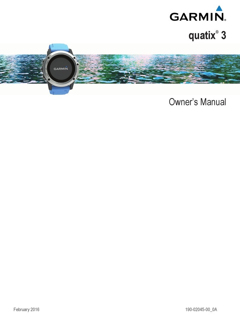 Garmin quatix 3 User manual