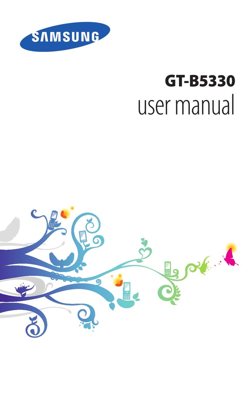 Samsung GT-B5330 User manual