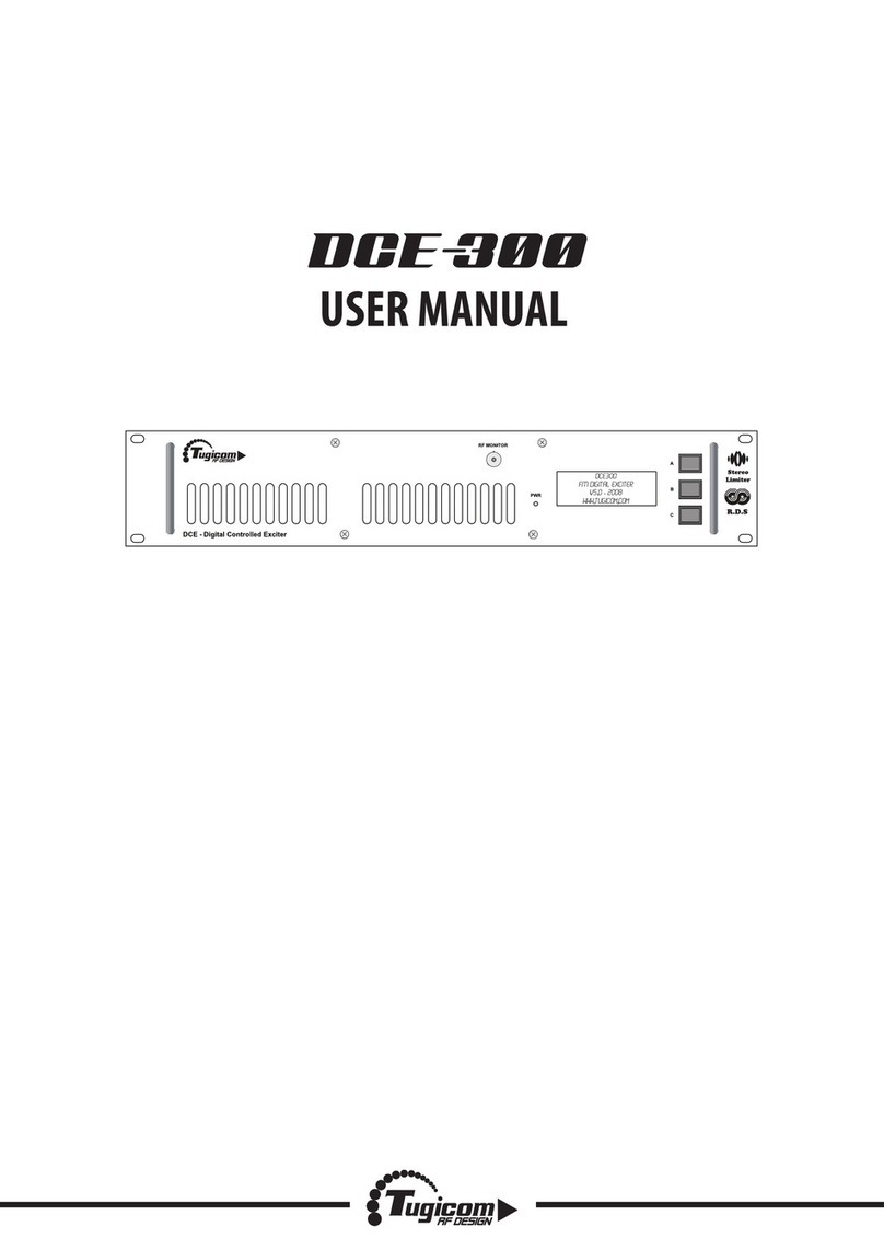 Tugicom DCE300 User manual