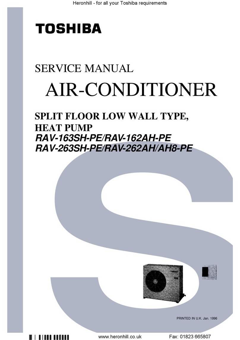 Toshiba RAV-163SH-PE User manual