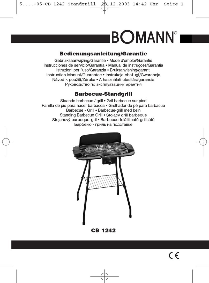 BOMANN CB 1242 instruction manual