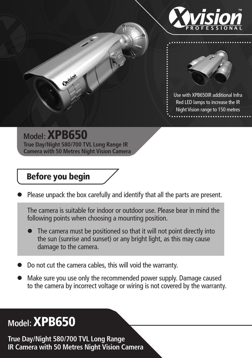 X-Vision XPB650 instruction manual