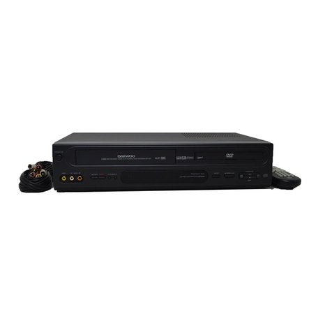 Daewoo DV-6T834B User manual