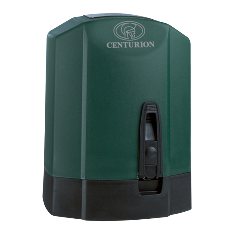 Centurion D10 installation manual