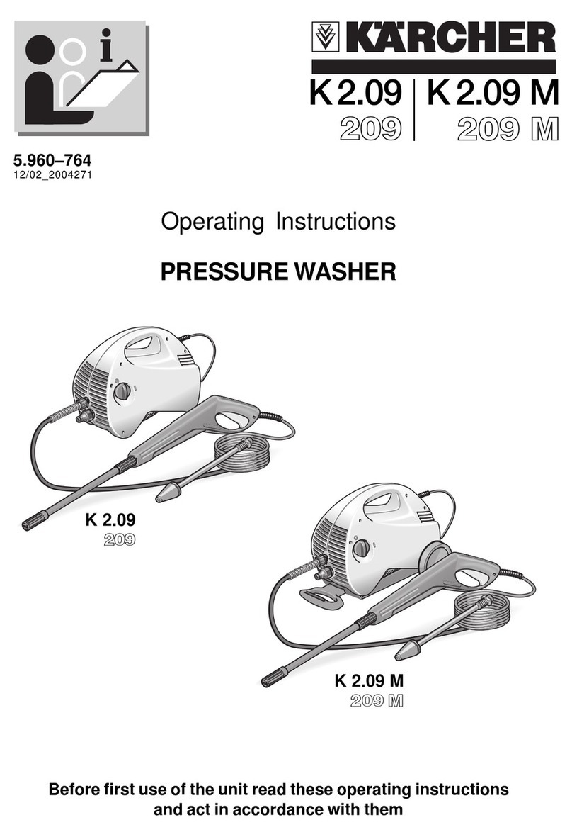 Kärcher K 2.09 operating instructions