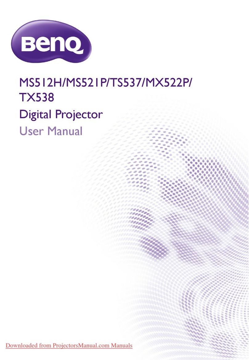 BenQ MS512H User manual