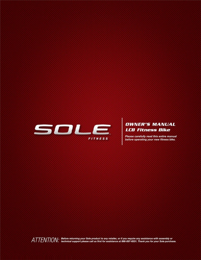 SOLE LCB owner's manual