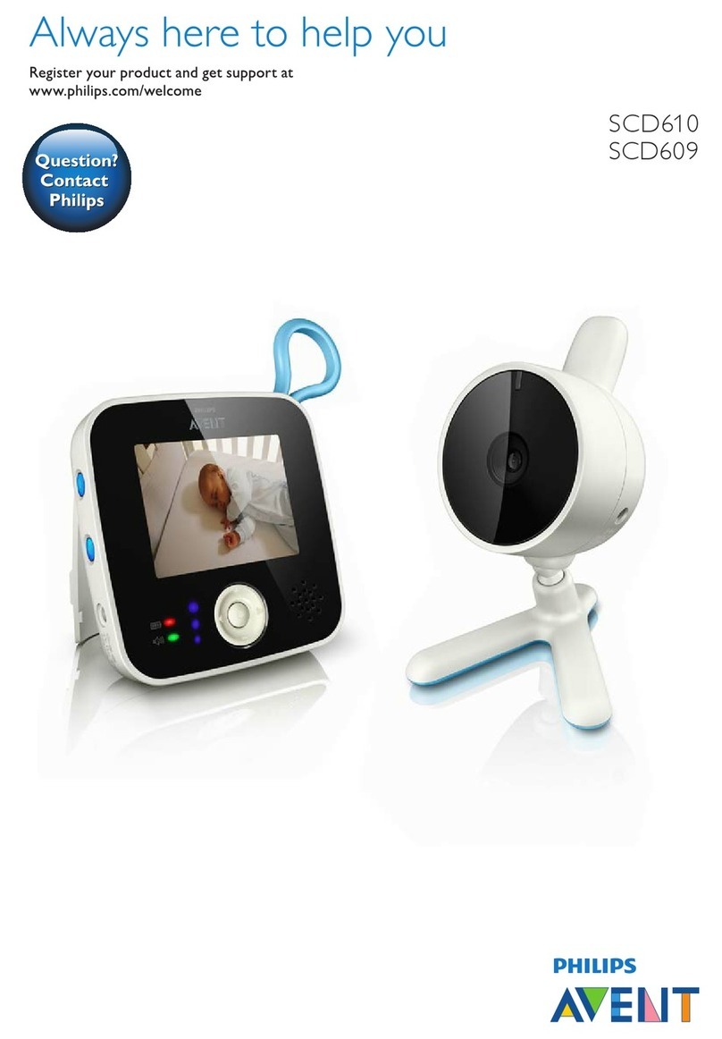 Philips AVENT SCD610 User manual
