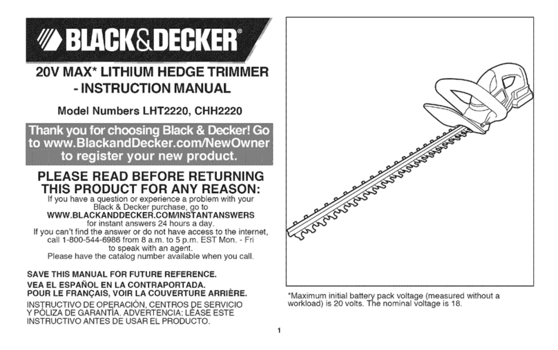 Black & Decker LHT2220 User manual